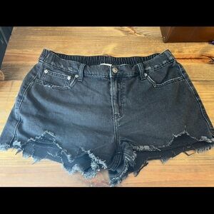 American Eagle Aerie Distressed Denim Shorts, Womens size L Shorts
